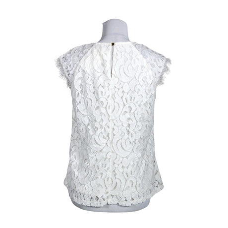 Unisex Holly & Whyte by Lindex - Short-sleeved blouse, size 38 - White (2)