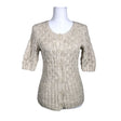 Unisex Handmade - Cardigan, size 38 - Natural white ()