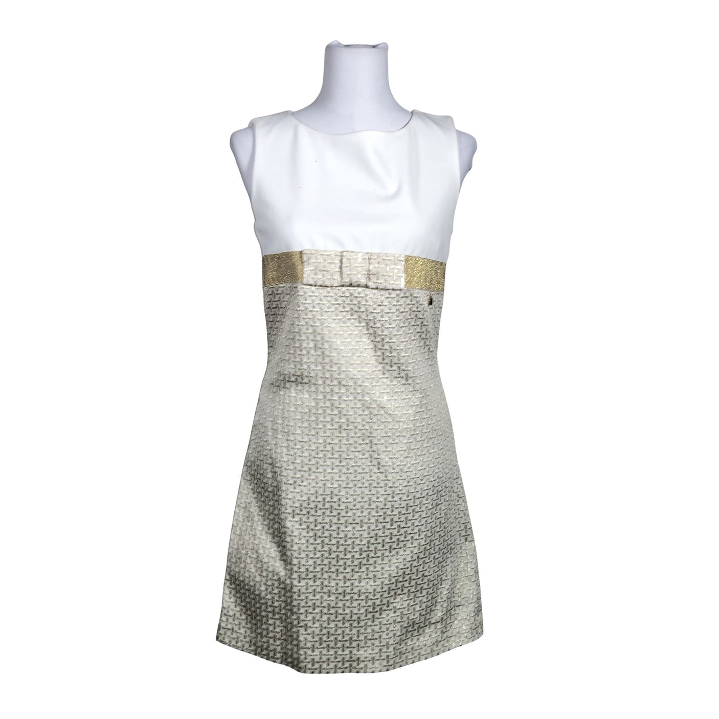 Unisex Rinascimento - Sheath dress, size 38 - Gold (1)