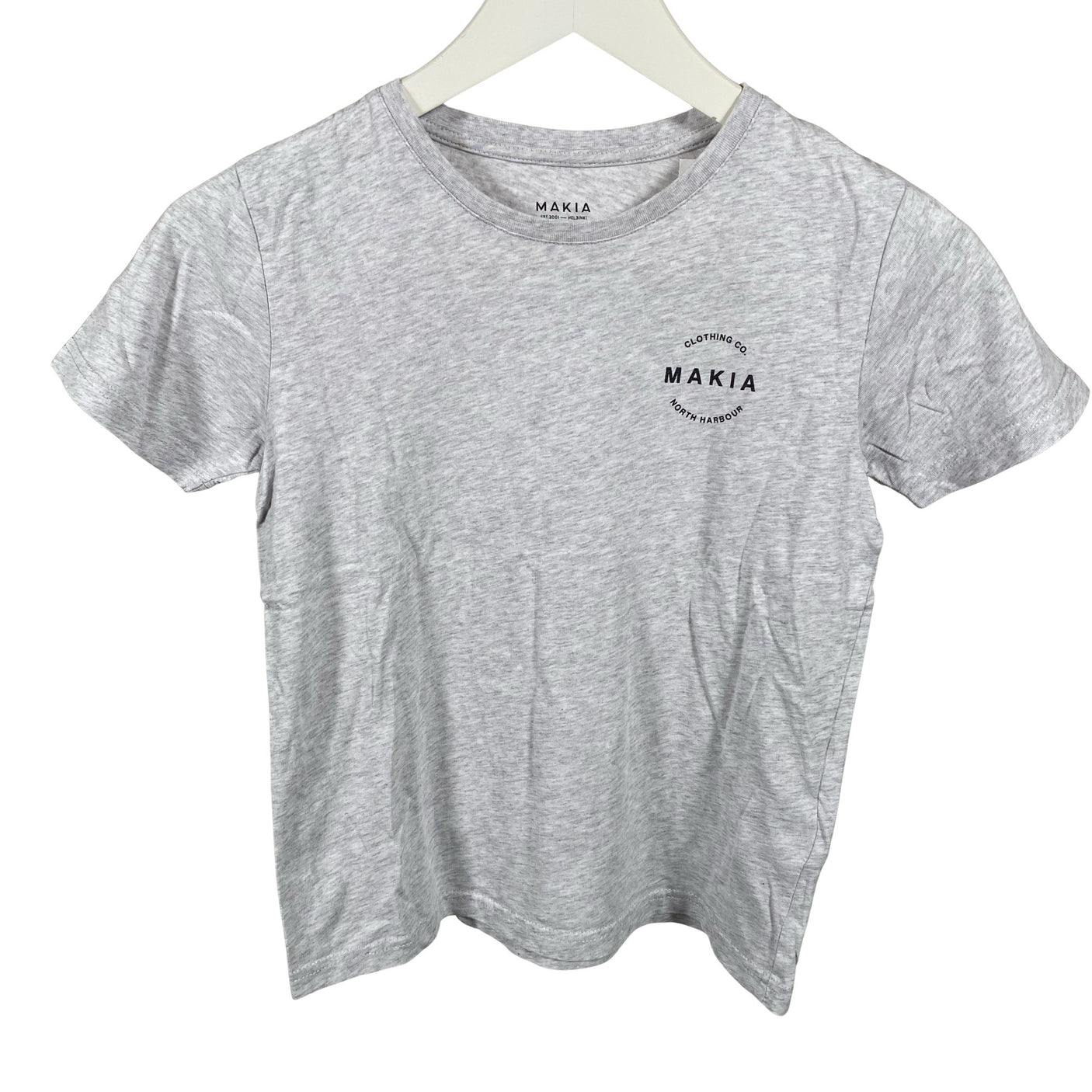 Unisex Makia - T-shirt, size 134 - 140 - Gray (1)