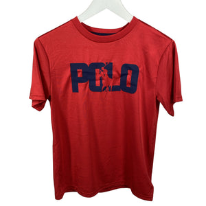 Unisex Polo Ralph Lauren - Sports shirt, short sleeve, size 146 - 152 - Red (1)