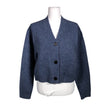 Unisex Uniqlo - Cardigan, size 36 - Blue ()