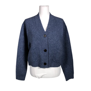 Unisex Uniqlo - Cardigan, size 36 - Blue (1)