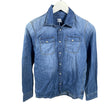 Unisex Polarn O. Pyret - Denim shirt, size 146 - 152 - Blue ()