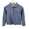 Unisex Polarn O. Pyret - Collared shirt, size 140 - 146 - Blue ()