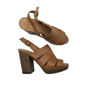 Unisex Vagabond - Wedge sandals, size 39 - Brown (1)