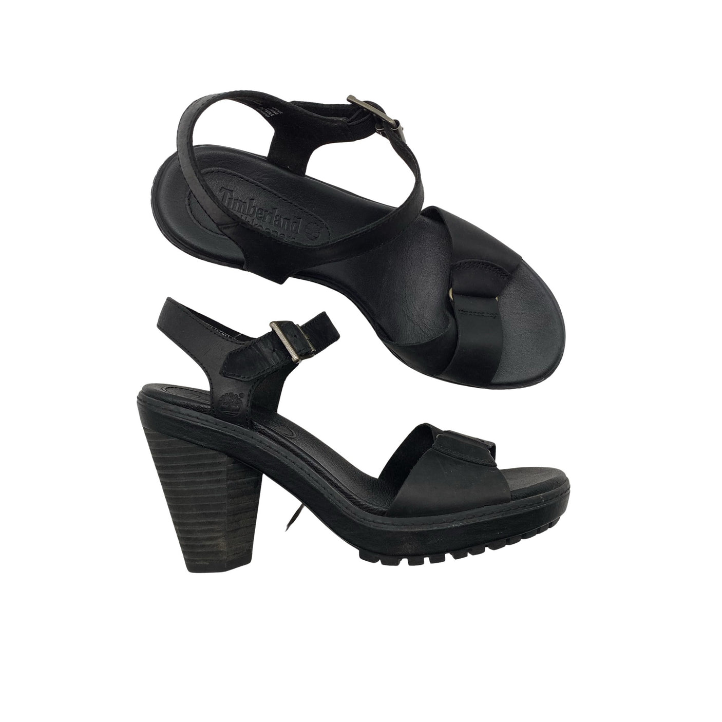 Unisex Timberland - Heeled sandals, size 38 - Black (1)