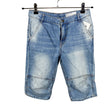 Unisex Polarn O. Pyret - Denim shorts, size 140 - 146 - Blue ()