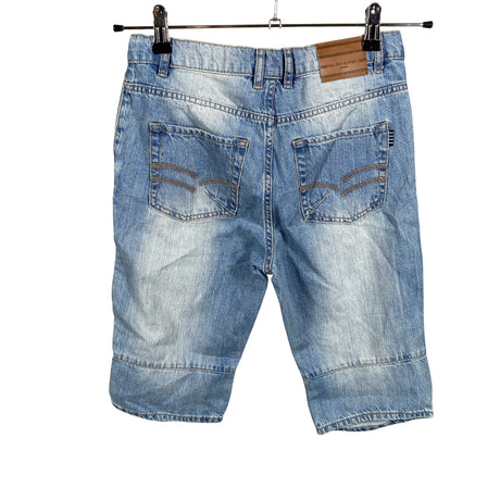 Unisex Polarn O. Pyret - Denim shorts, size 140 - 146 - Blue (2)