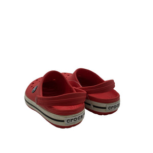 Unisex Crocs - Slip-on shoes, size 28 - Red (2)