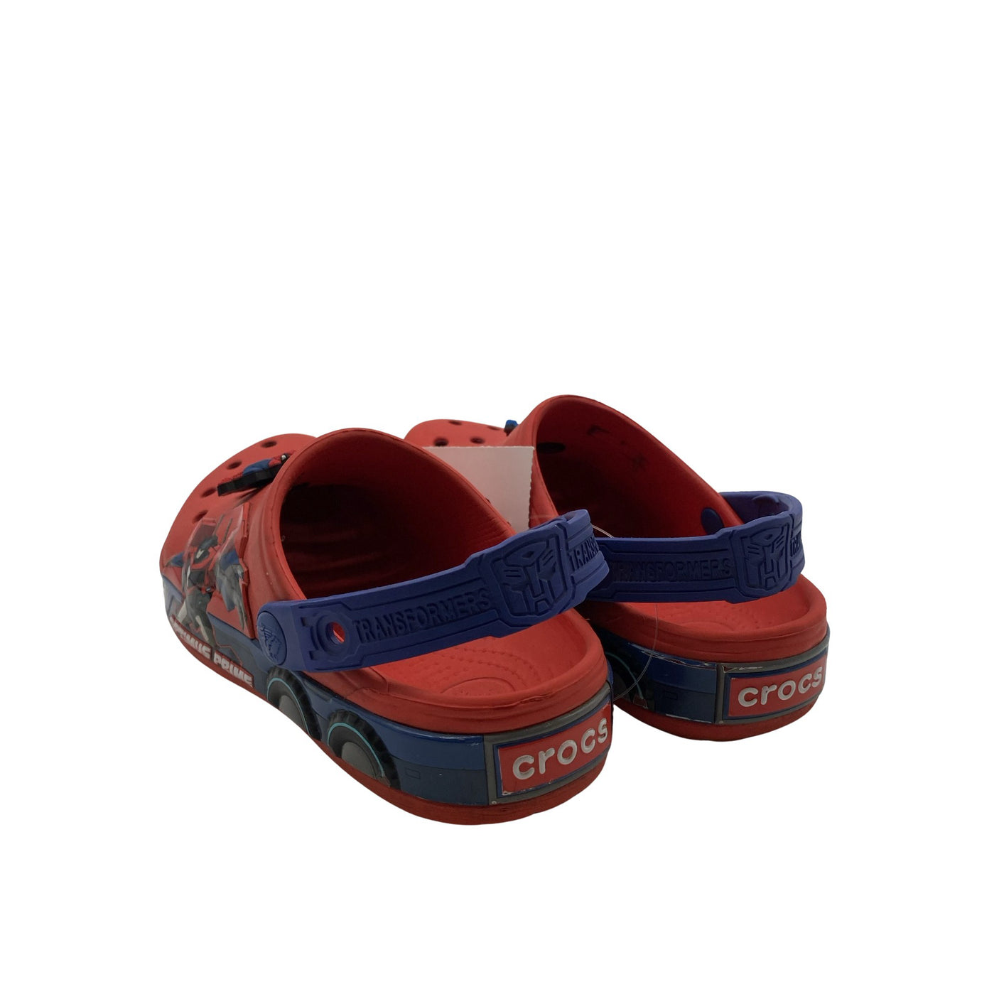 Unisex Crocs - Slip-on shoes, size 30 - Red (2)