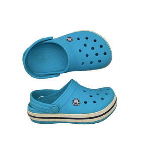 Unisex Crocs - Slip-on shoes, size 32 - Turquoise (1)