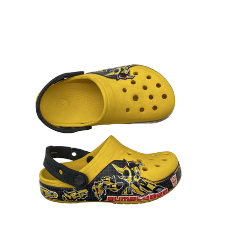 Unisex Crocs - Slip-on shoes, size 28 - Yellow ()