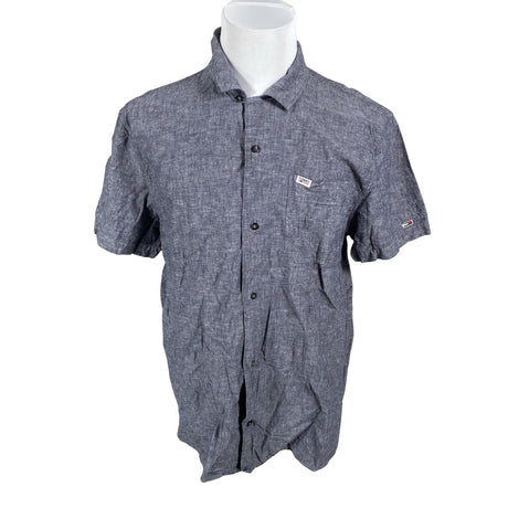 Unisex Tommy Jeans (Tommy Hilfiger) - Collared shirt, size XL - Blue ()
