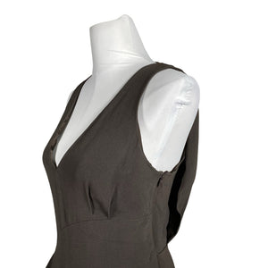 Unisex Prada - Schiffon dress, size 38 - Brown (2)