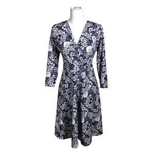 Unisex Doppwoman - Tricot dress, size 38 - Blue (1)