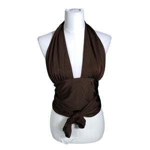 Unisex Ralph Lauren - Tricot tank top, size 36 - Brown (1)