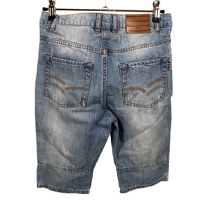 Unisex Polarn O. Pyret - Denim shorts, size 134 - 140 - Light blue (2)