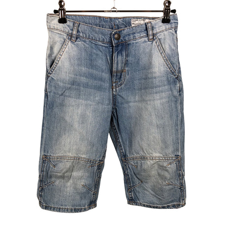 Unisex Polarn O. Pyret - Denim shorts, size 134 - 140 - Light blue ()