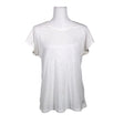 Unisex Casall - Sports shirt, short sleeve, size 38 - White ()