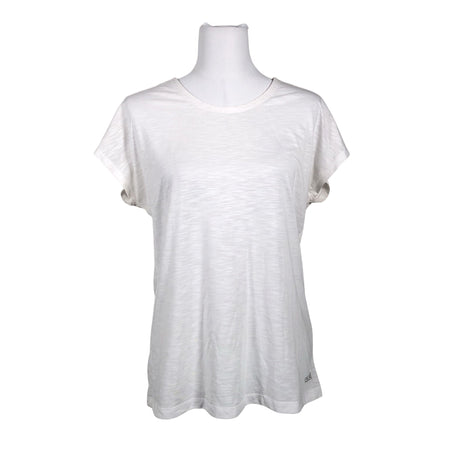 Unisex Casall - Sports shirt, short sleeve, size 38 - White ()