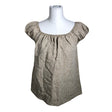 Unisex Bypias - Short-sleeved blouse, size 38 - Beige ()