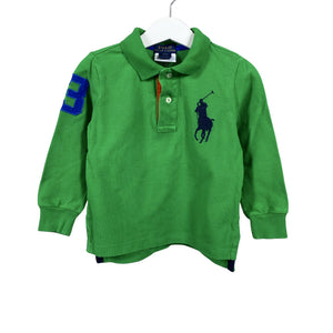 Unisex Polo Ralph Lauren - Polo shirt, size 86 - 92 - Green (1)