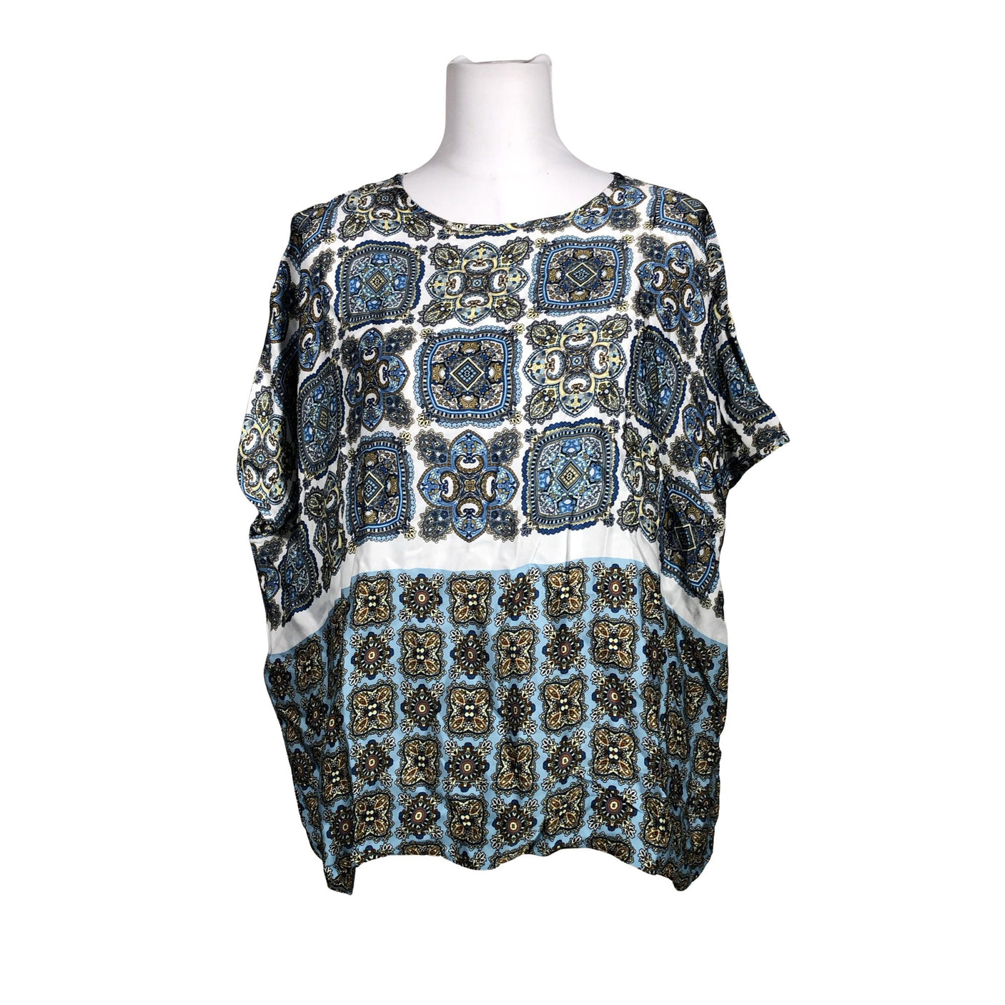 Unisex Andiata - Short-sleeved blouse, size 36 - Blue (1)