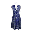 Unisex Weekend by MaxMara - Schiffon dress, size 40 - Blue ()