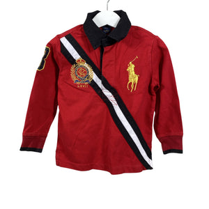 Unisex Polo Ralph Lauren - Tricot shirt, size 86 - 92 - Red (1)