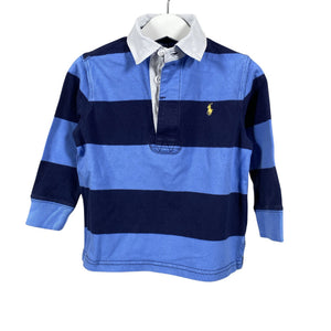 Unisex Polo Ralph Lauren - Tricot shirt, size 86 - 92 - Blue (1)