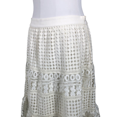 Unisex Diane von Furstenberg - Party skirt, size 40 - White (2)