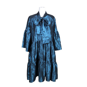 Unisex Miia Halmesmaa - Schiffon dress, size 38 - Blue (1)
