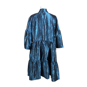 Unisex Miia Halmesmaa - Schiffon dress, size 38 - Blue (3)