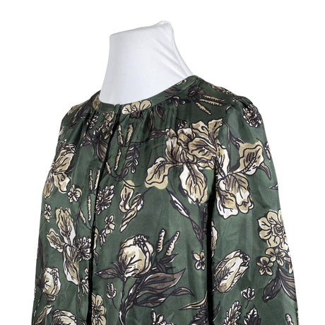 Unisex 'S MaxMara - Schiffon dress, size 44 - Green (2)