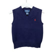 Unisex Polo Ralph Lauren - Knit vest, size 86 - 92 - Blue ()