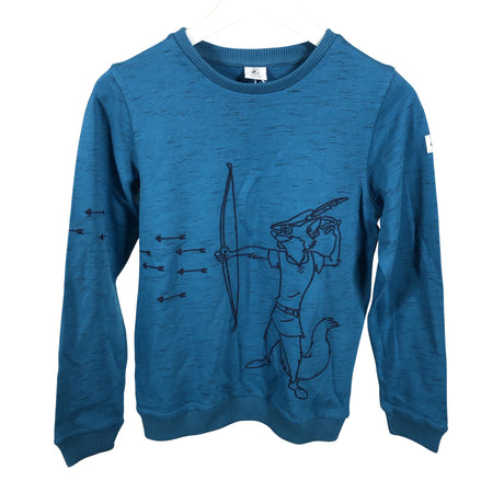 Unisex Polarn O. Pyret - Sweatshirt, size 146 - 152 - Blue ()