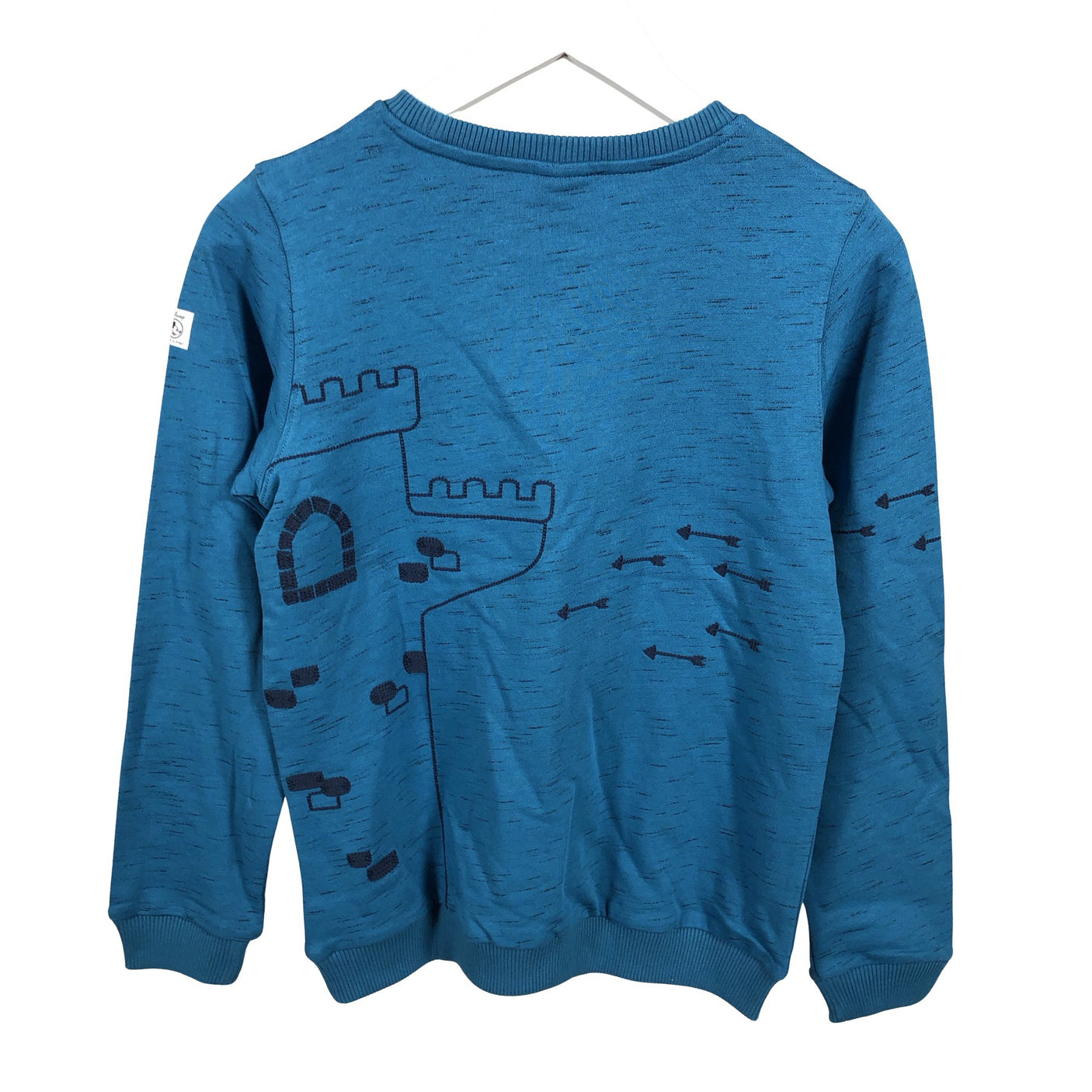 Unisex Polarn O. Pyret - Sweatshirt, size 146 - 152 - Blue (2)
