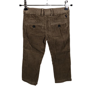 Unisex Polo Ralph Lauren - Velvet pants, size 86 - 92 - Brown (2)