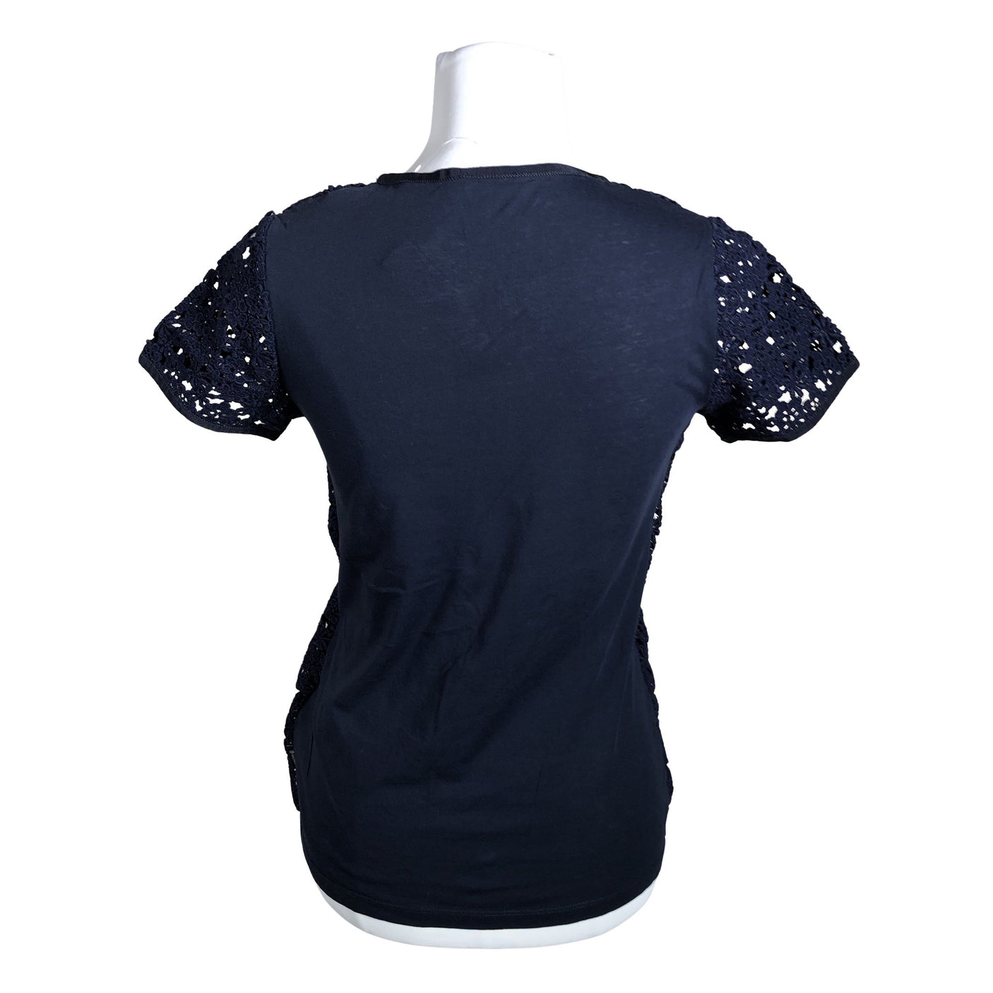 Unisex Moncler - Short-sleeved blouse, size 36 - Blue (2)