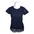 Unisex Moncler - Short-sleeved blouse, size 36 - Blue ()
