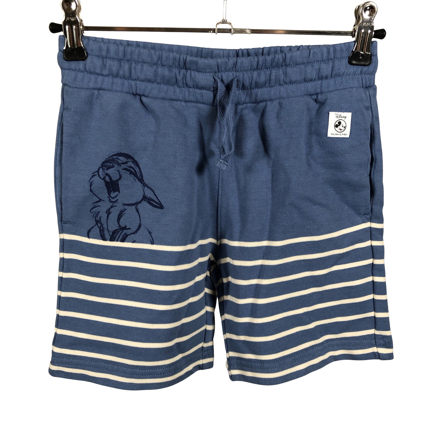 Unisex Polarn O. Pyret - Sweatshorts, size 110 - 116 - Blue (1)