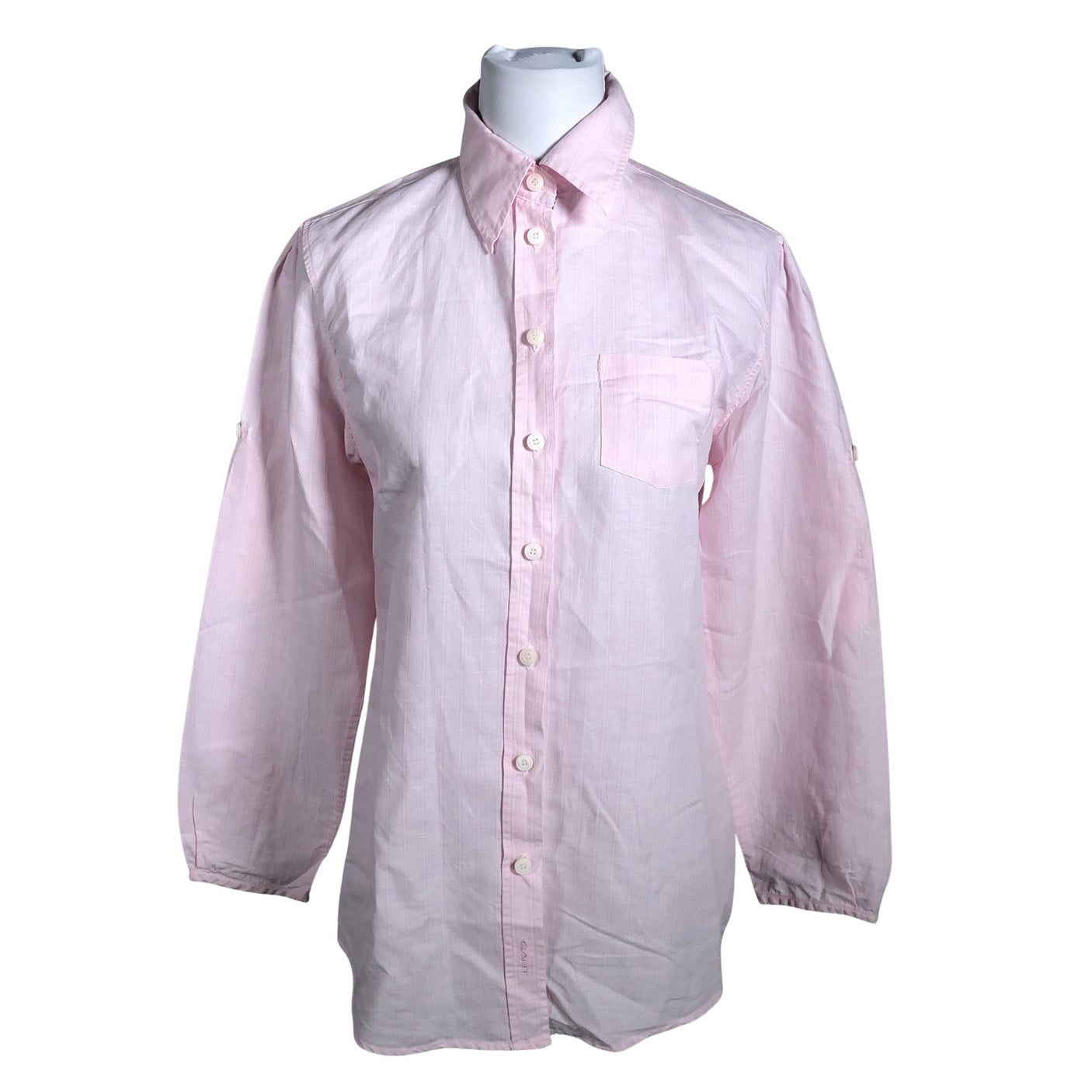 Unisex Gant - Collared shirt, size 38 - Light pink (1)