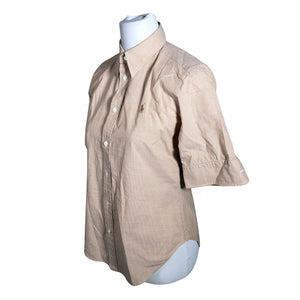 Unisex Polo Ralph Lauren - Collared shirt, size 36 - Beige (3)