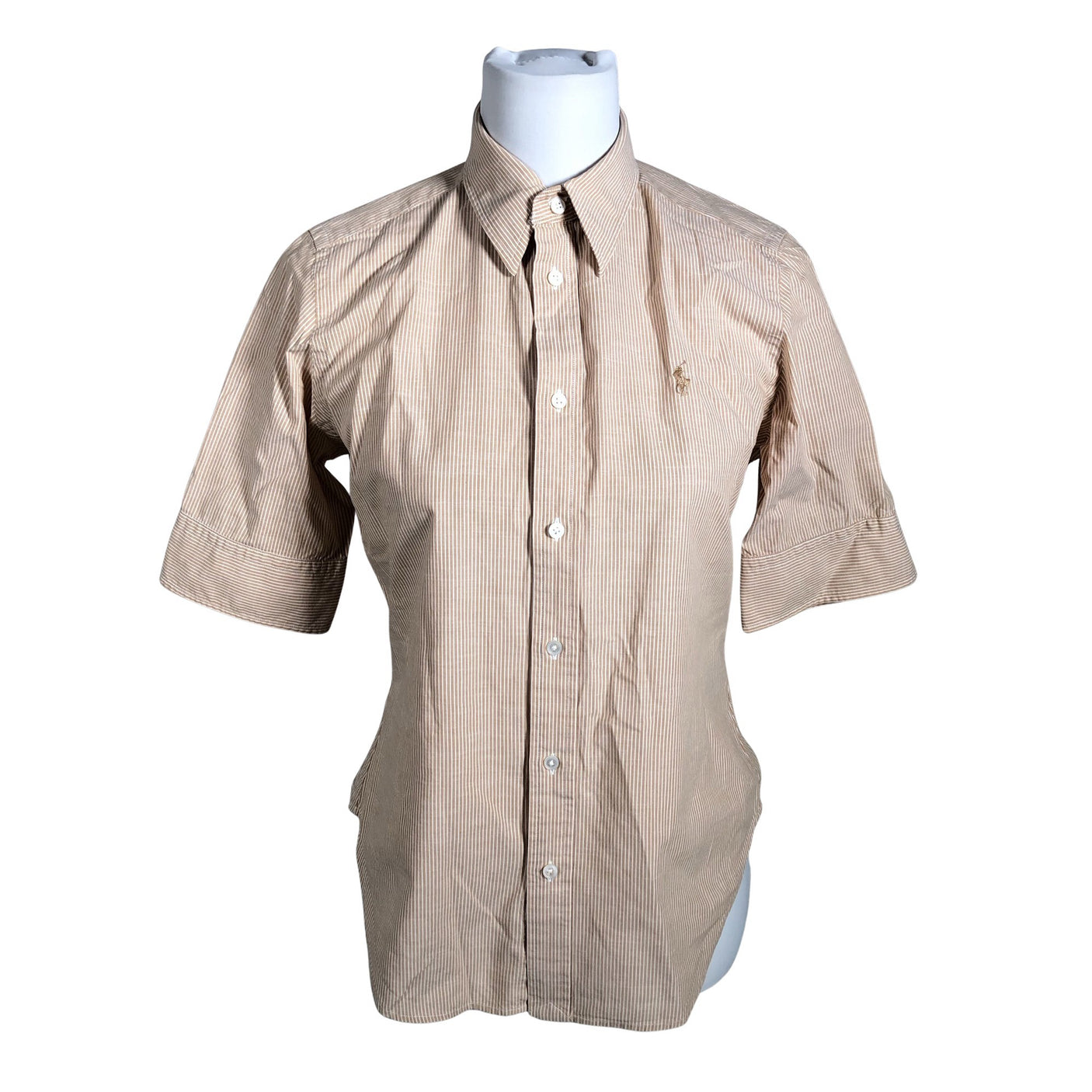 Unisex Polo Ralph Lauren - Collared shirt, size 36 - Beige (2)