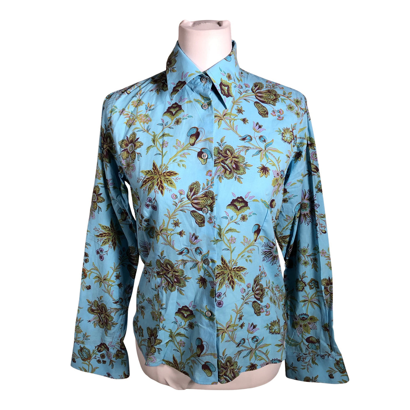 Unisex Sand - Collared shirt, size 38 - Blue (1)