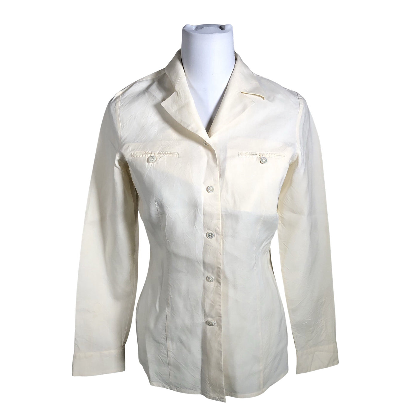 Unisex Maska - Blouse, size 38 - Natural white (1)