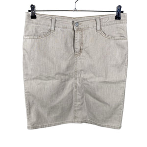 Unisex Very Nice - Denim skirt, size 40 - Beige (1)