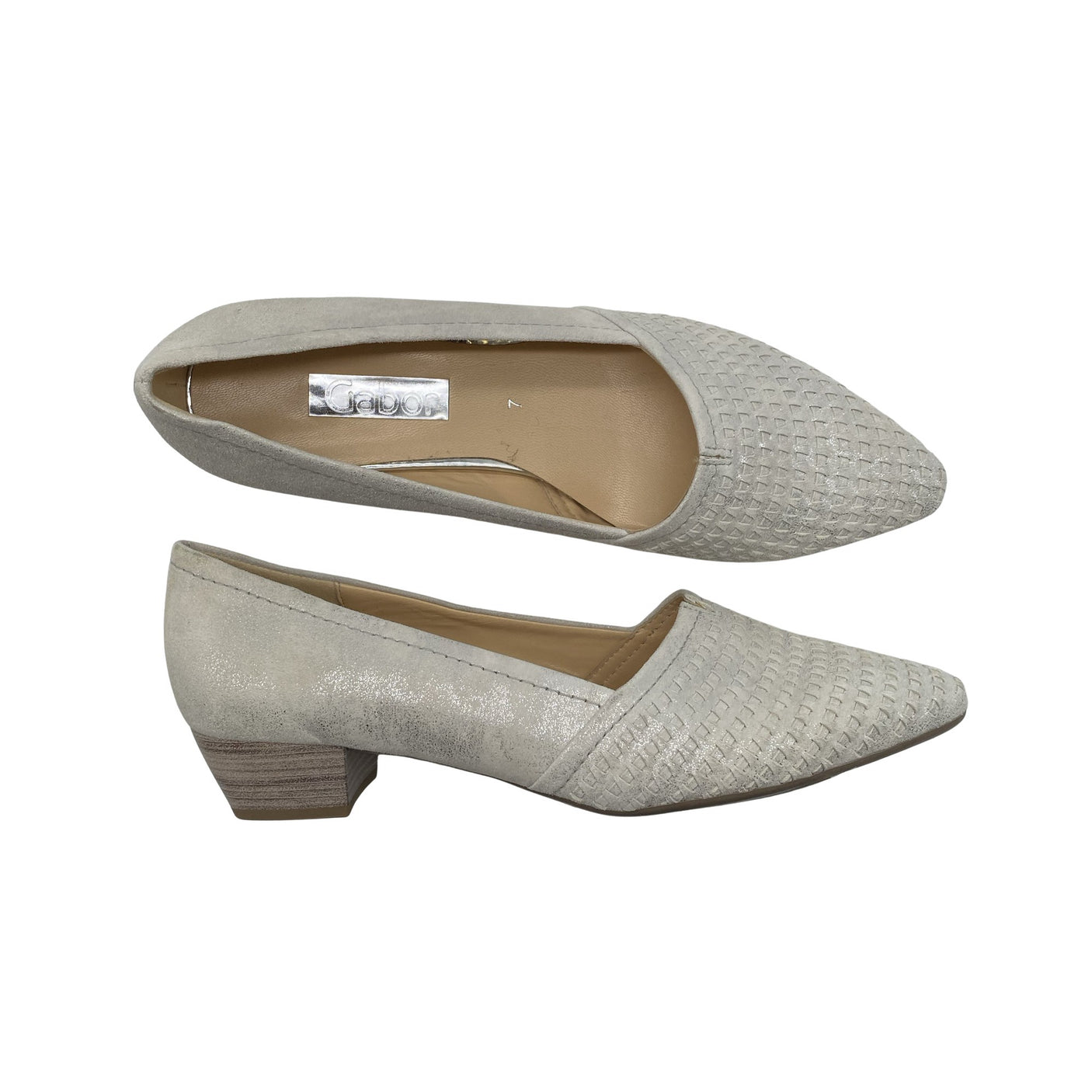 Unisex Gabor - High heels, size 40 - White (1)