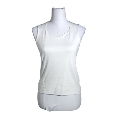 Unisex Gerry Weber - Tricot tank top, size 36 - White ()